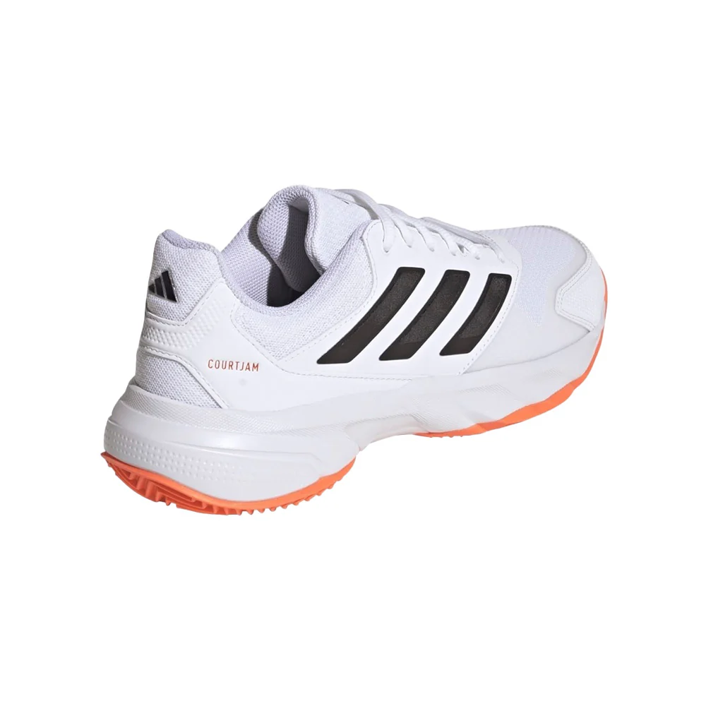ADIDAS COURTJAM CONTROL 3 M Clay White/Orange SS26 (Zapatillas) - Image 6