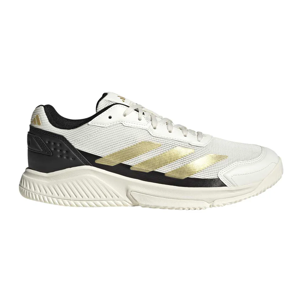 ADIDAS COURTQUICK PADEL M White/Gold FW26 (Zapatillas)
