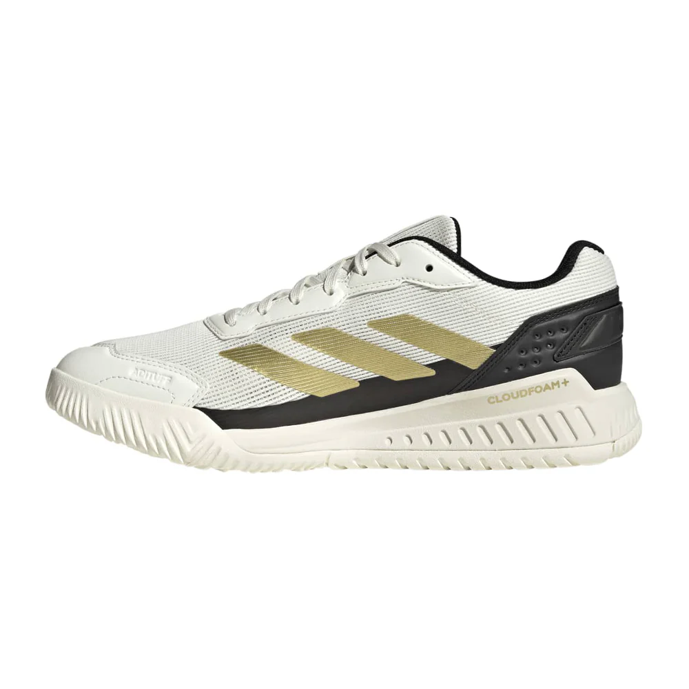 ADIDAS COURTQUICK PADEL M White/Gold FW26 (Zapatillas) - Image 3