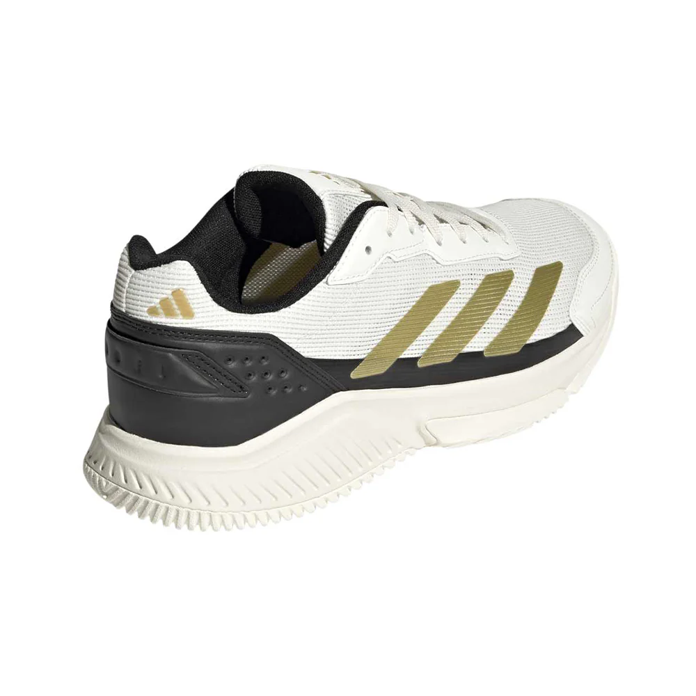 ADIDAS COURTQUICK PADEL M White/Gold FW26 (Zapatillas) - Image 4