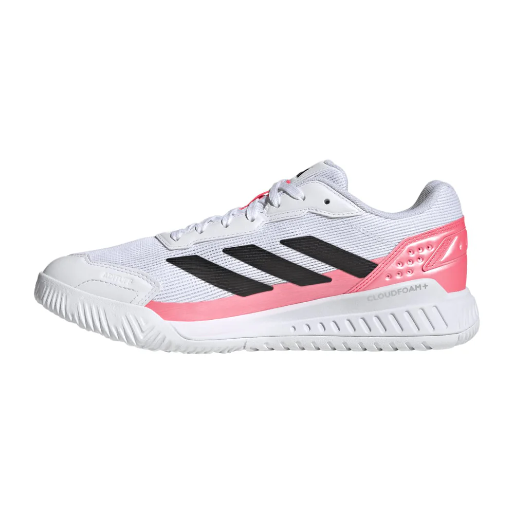 ADIDAS COURTQUICK PADEL M White/Pink FW26 (Zapatillas) - Image 4