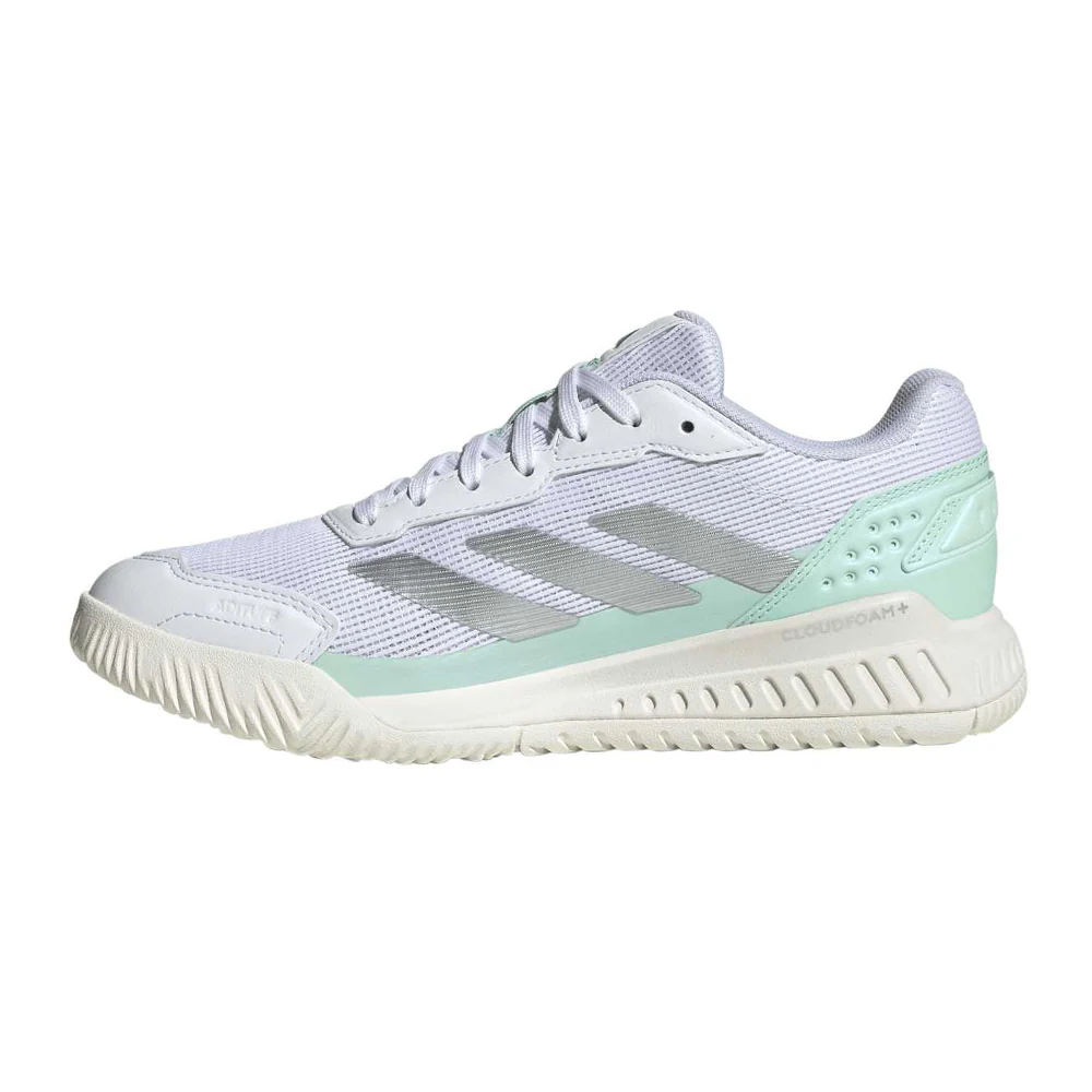 ADIDAS CRAZYQUICK LS PADEL W White/Green FW26 (Zapatillas) - Image 3
