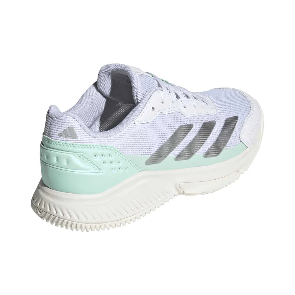ADIDAS CRAZYQUICK LS PADEL W White/Green FW26 (Zapatillas) - Image 4