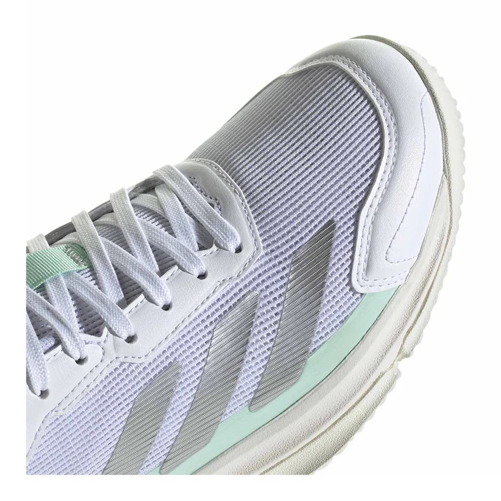 ADIDAS CRAZYQUICK LS PADEL W White/Green FW26 (Zapatillas) - Image 6