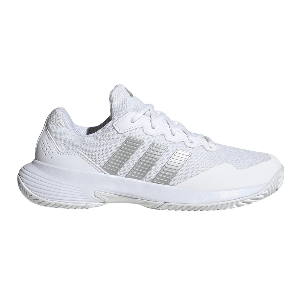 ADIDAS GAMECOURT 2 W White/Silver SS26 (Zapatillas)