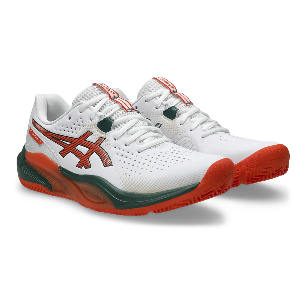 ASICS GEL CHALLENGER 15 Padel White/Orange FW26 (Zapatillas) - Image 4
