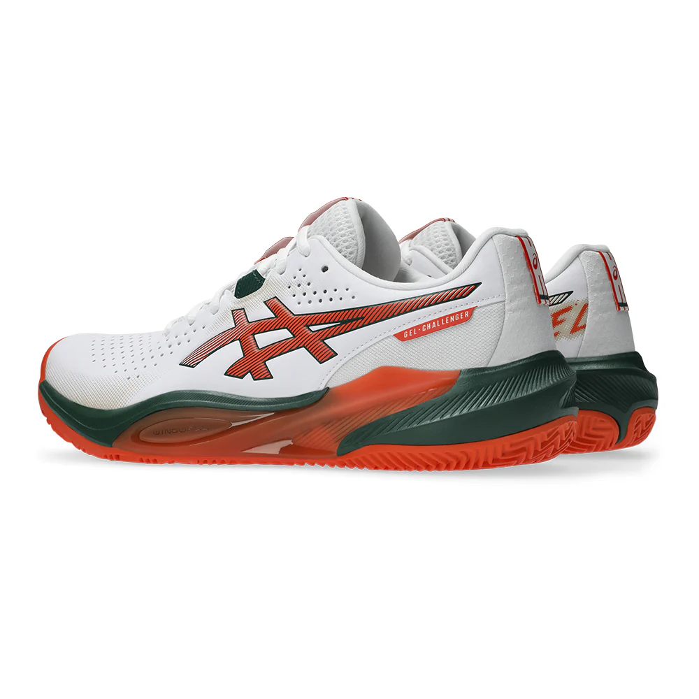 ASICS GEL CHALLENGER 15 Padel White/Orange FW26 (Zapatillas) - Image 5
