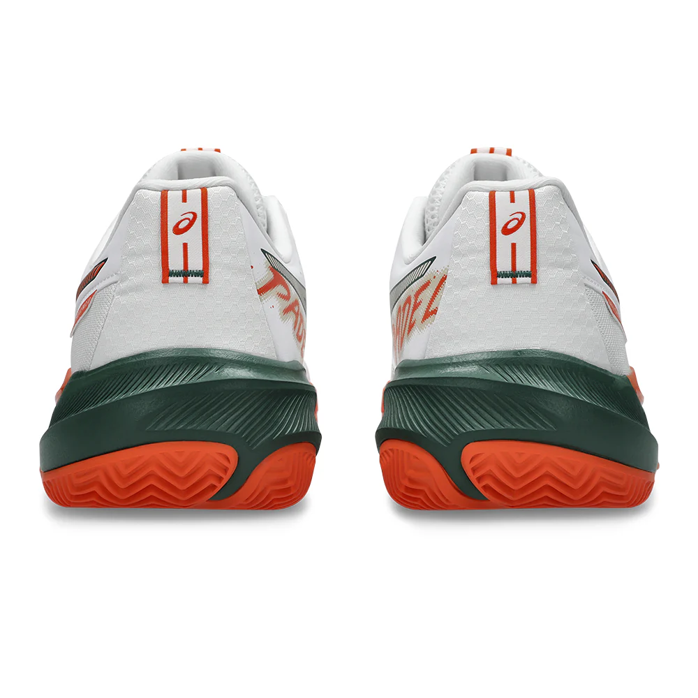ASICS GEL CHALLENGER 15 Padel White/Orange FW26 (Zapatillas) - Image 7
