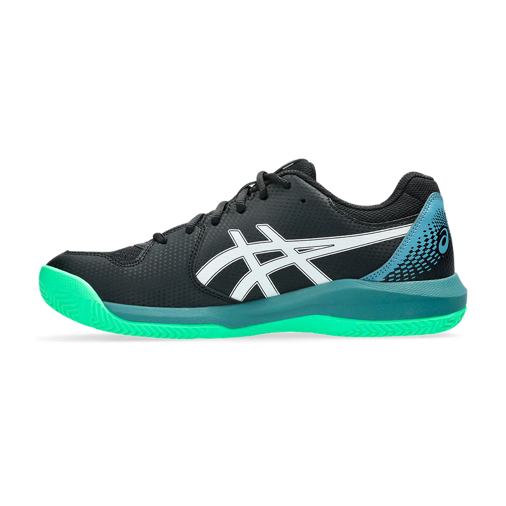 ASICS GEL DEDICATE 8 Padel Black/Green SS26 (Zapatillas) - Image 4