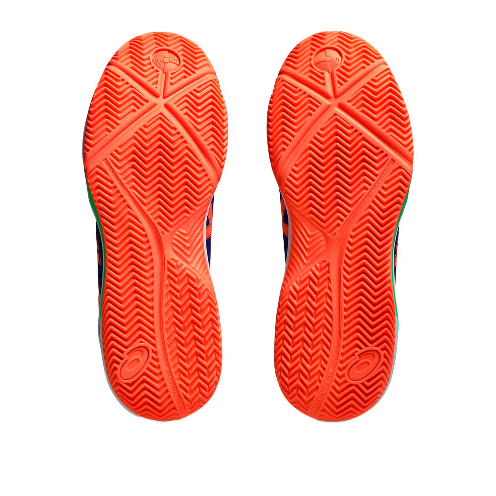 ASICS GEL DEDICATE 8 Padel Blue/Orange FW25 (Zapatillas) - Image 2