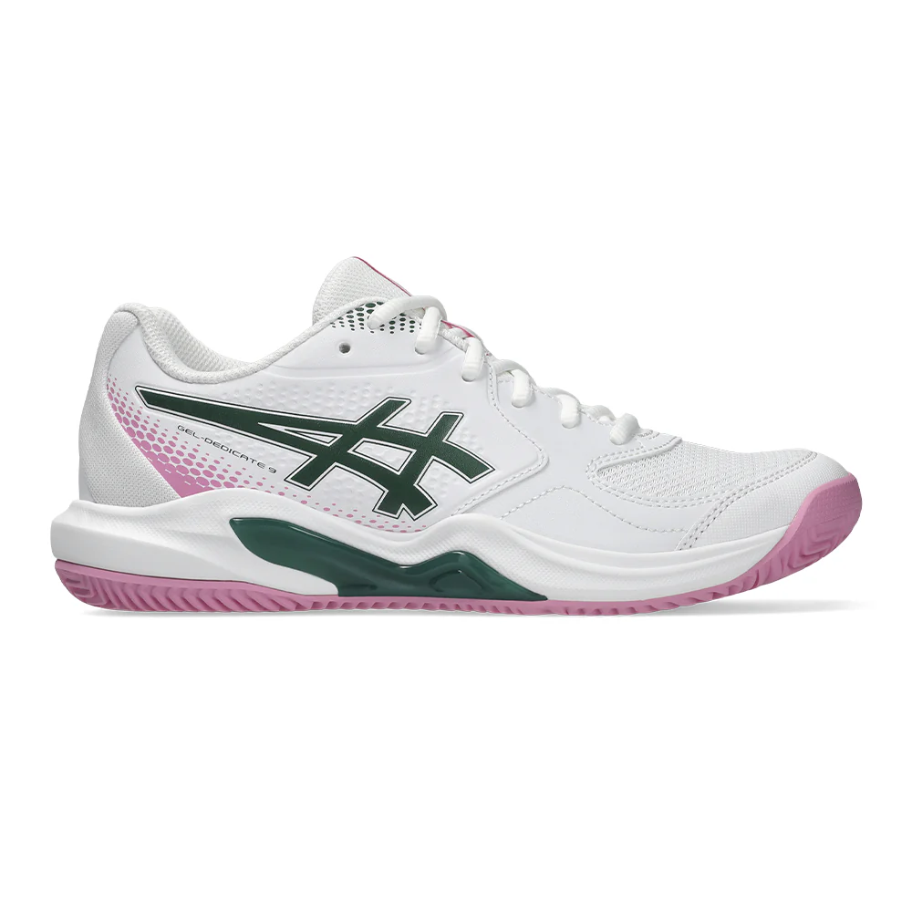 ASICS GEL DEDICATE 9 PADEL White/Pink W FW26 (Zapatillas)