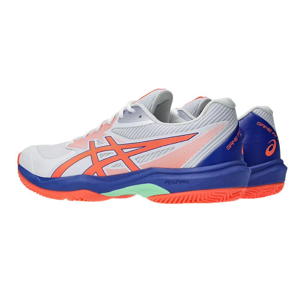 ASICS GEL GAME FF Padel White/Orange FW25 (Zapatillas) - Image 5