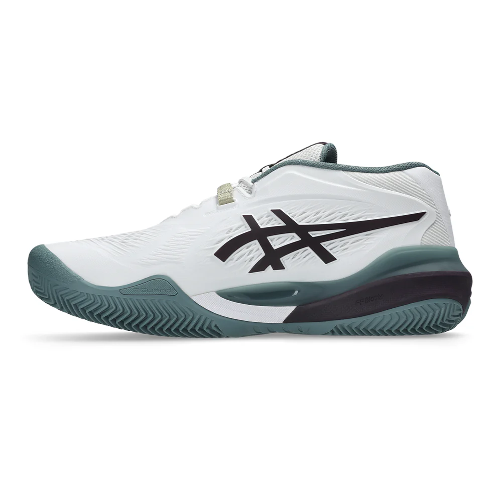 ASICS GEL RESOLUTION X Clay White/Green FW26 (Zapatillas) - Image 3