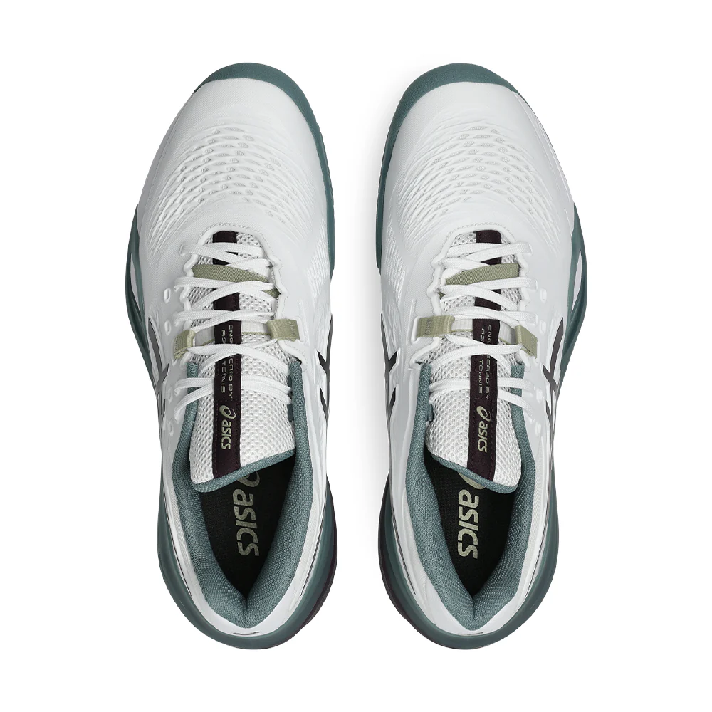ASICS GEL RESOLUTION X Clay White/Green FW26 (Zapatillas) - Image 4