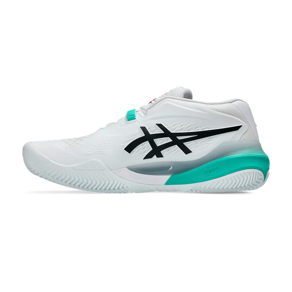 ASICS GEL-RESOLUTION X Clay White/Green SS26 (Zapatillas) - Image 4