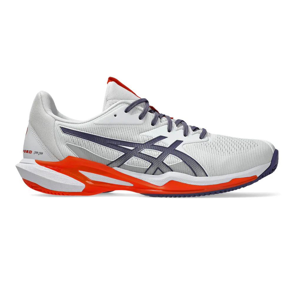 ASICS SOLUTION SPEED FF 3 Clay Blanco/Gris SS25 (Zapatillas)