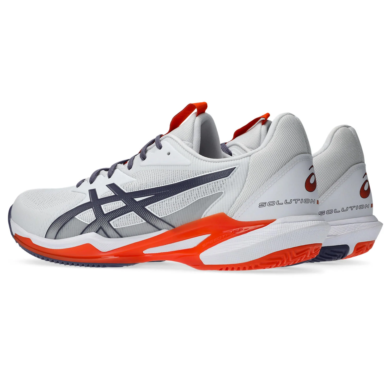 ASICS SOLUTION SPEED FF 3 Clay Blanco/Gris SS25 (Zapatillas) - Image 4
