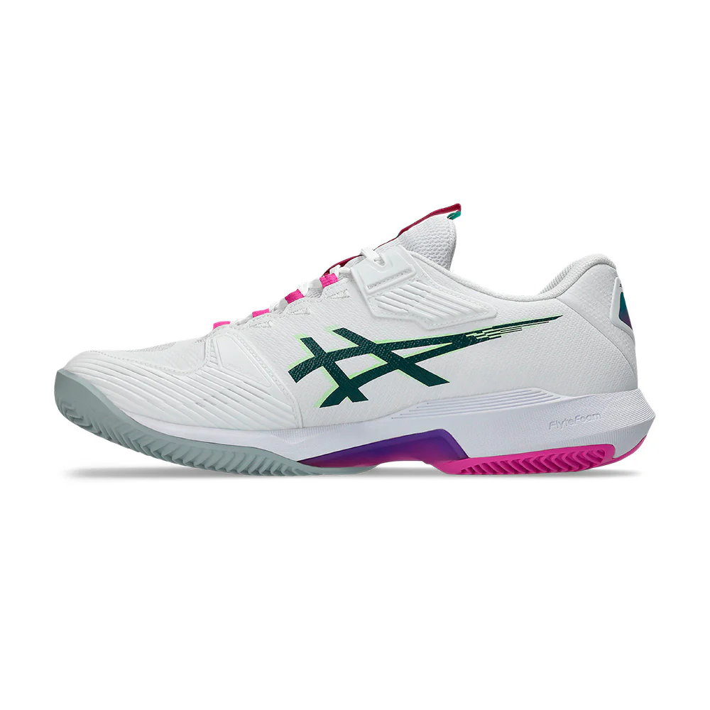 ASICS SOLUTION SPEED FF 4 Clay White/Purple SS26 (Zapatillas) - Image 4