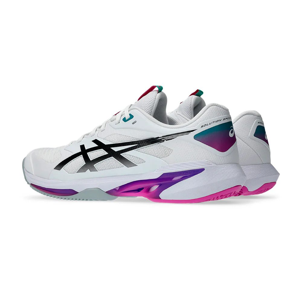 ASICS SOLUTION SPEED FF 4 Clay White/Purple SS26 (Zapatillas) - Image 5