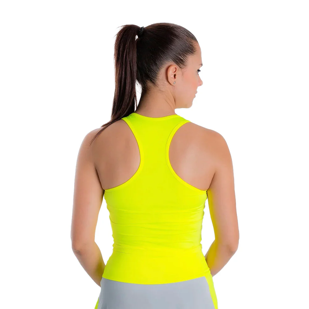 BELEN BERBEL BASICA CORTA YELLOW FLUOR (Camiseta) - Image 2