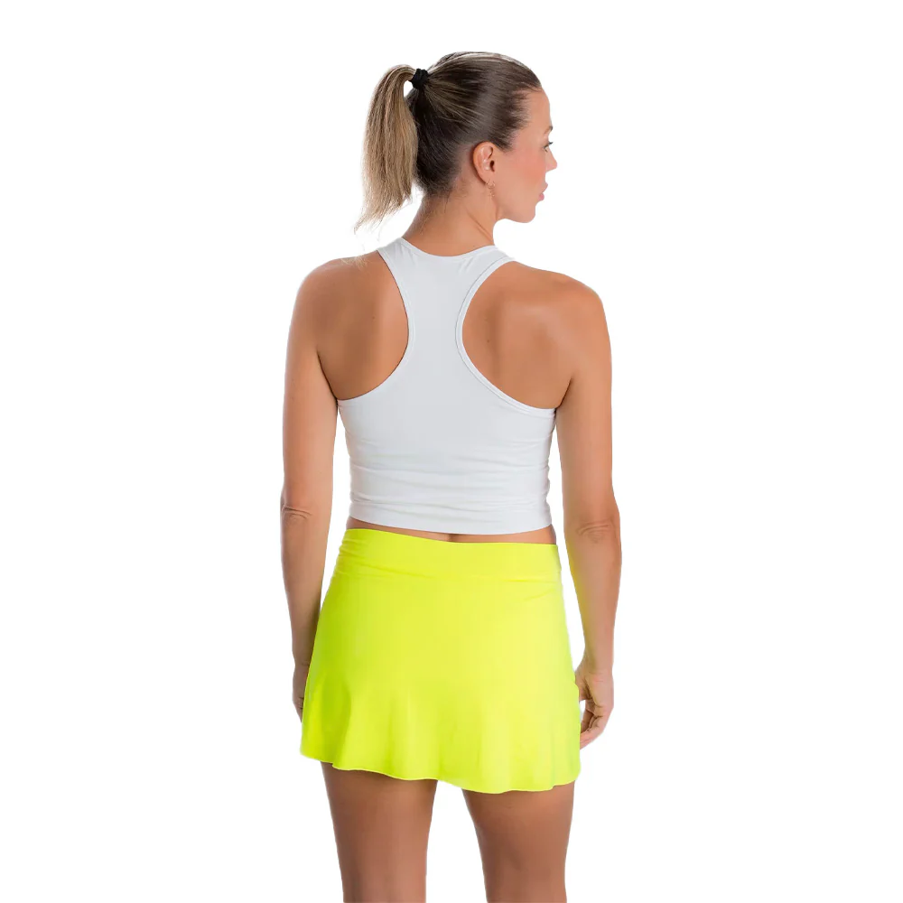BELEN BERBEL BASICA RECTA YELLOW FLUOR (Falda) - Image 2