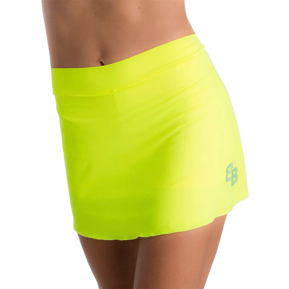 BELEN BERBEL BASICA RECTA YELLOW FLUOR (Falda) - Image 3