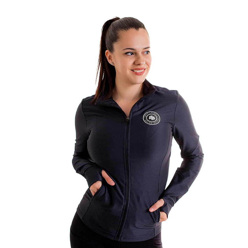 BELEN BERBEL TEXTURE BLACK (Chaqueta)