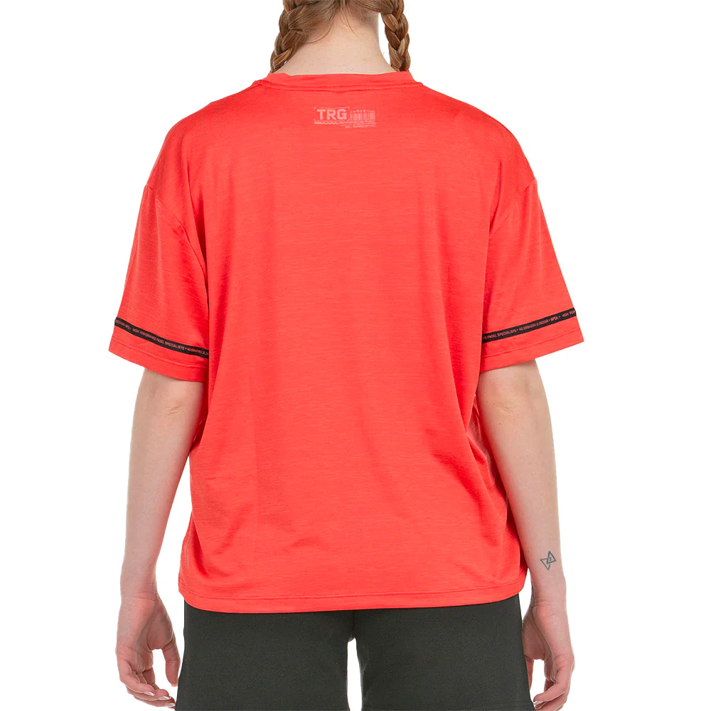 BULLPADEL ELGAR Rojo Mujer (Camiseta) - Image 2
