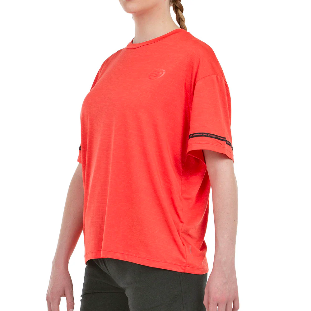BULLPADEL ELGAR Rojo Mujer (Camiseta) - Image 3