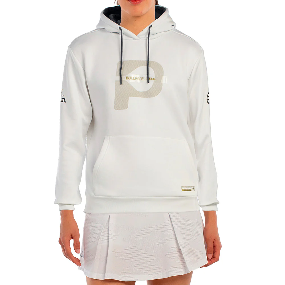 BULLPADEL AEREA Mujer Blanco PREMIER PADEL (Sudadera)