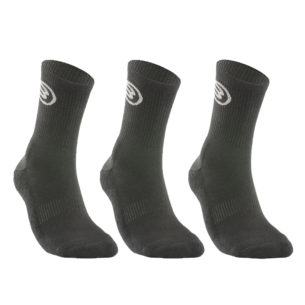 BULLPADEL BP252 I Negro (Pack 3 calcetines)