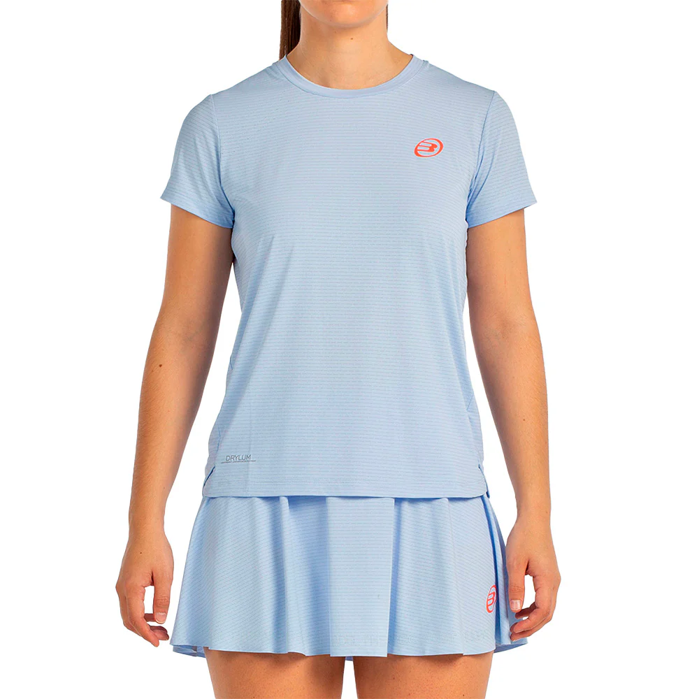 BULLPADEL CHAMUY Azul Celeste Mujer (Camiseta)