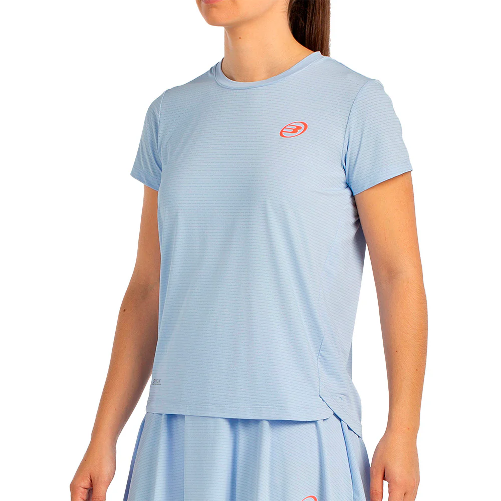 BULLPADEL CHAMUY Azul Celeste Mujer (Camiseta) - Image 2