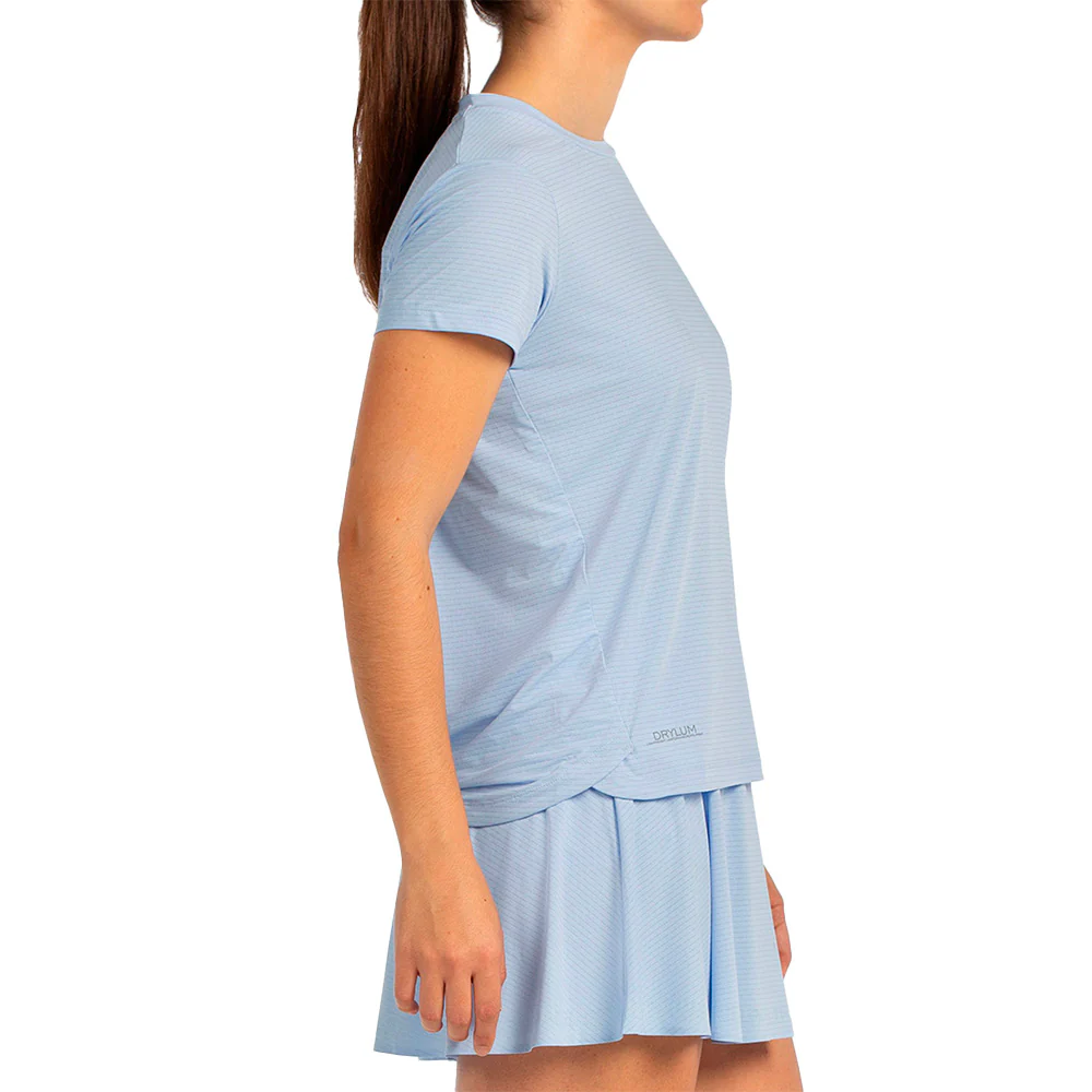 BULLPADEL CHAMUY Azul Celeste Mujer (Camiseta) - Image 3