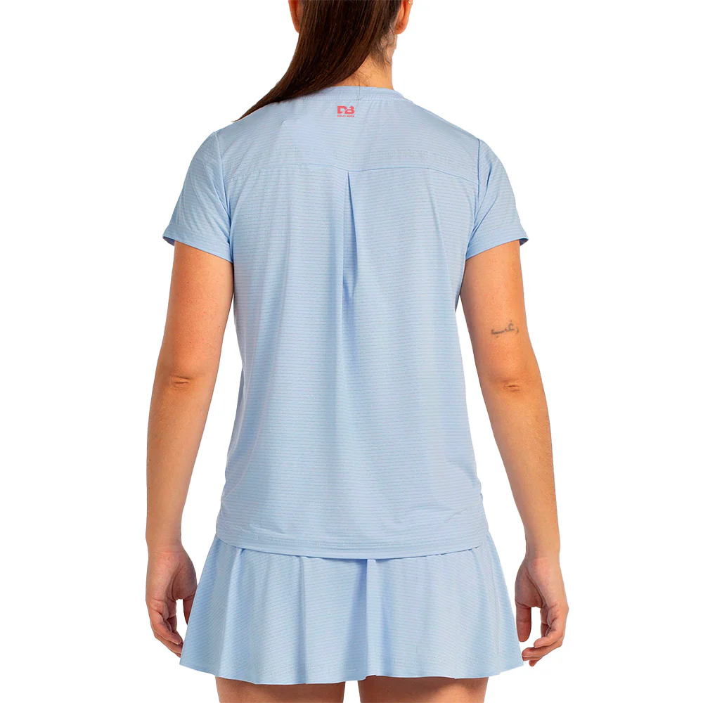BULLPADEL CHAMUY Azul Celeste Mujer (Camiseta) - Image 4