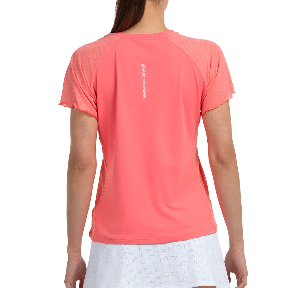 BULLPADEL DEDALE Rosa Mujer (Camiseta) - Image 2