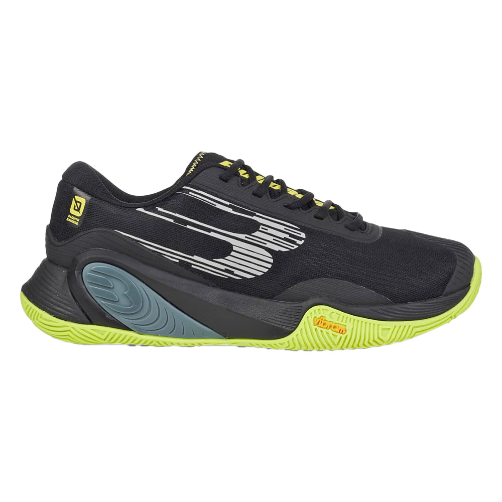 BULLPADEL HACK Vibram 25I Negro PAQUITO NAVARRO (Zapatillas)