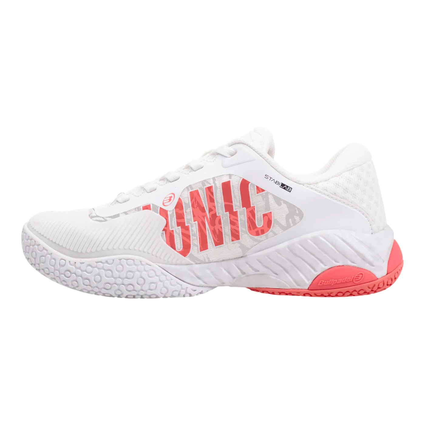 BULLPADEL IONIC W 25V Blanco/Rosa Mujer (Zapatillas) - Image 3