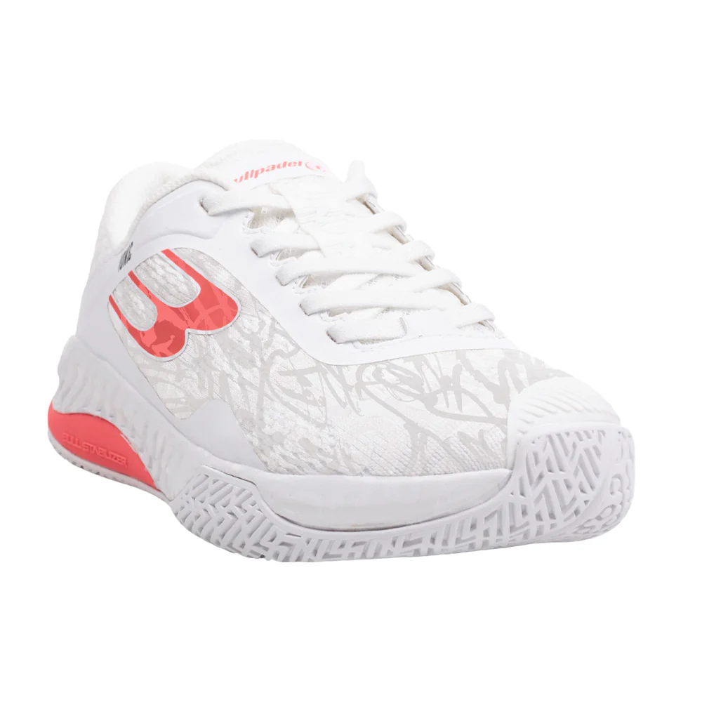 BULLPADEL IONIC W 25V Blanco/Rosa Mujer (Zapatillas) - Image 4
