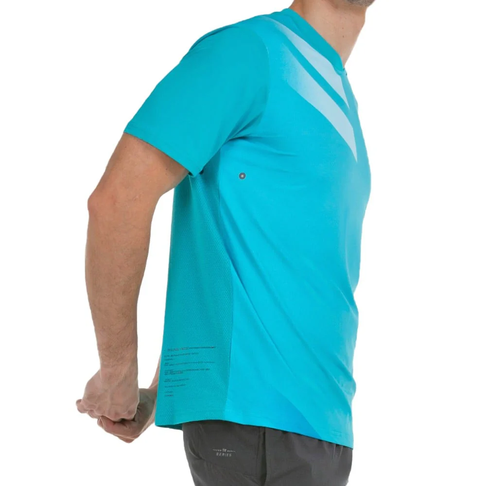 BULLPADEL MARON Turquesa Hombre (Camiseta) - Image 3