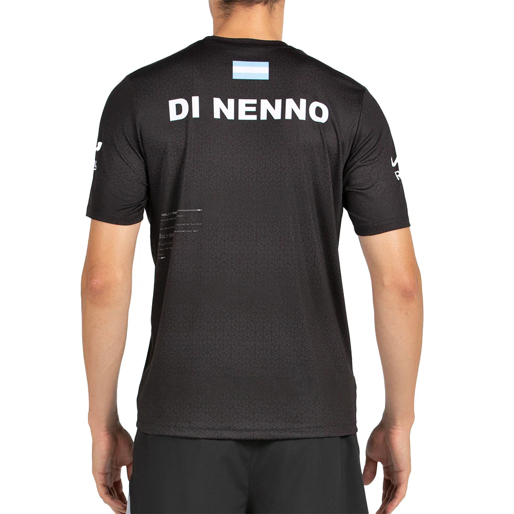 BULLPADEL MOFERO Negro FW25 MARTIN DI NENNO (Camiseta Oficial) - Image 2