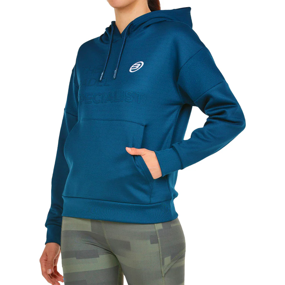 BULLPADEL NAOS Azul Mujer (Sudadera) - Image 3