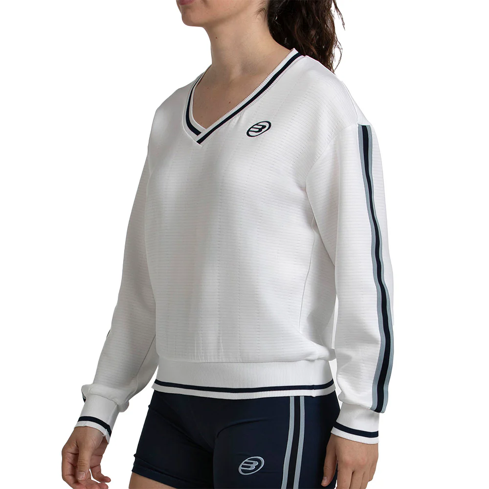 BULLPADEL TRAISER Blanco Mujer (Sudadera) - Image 3