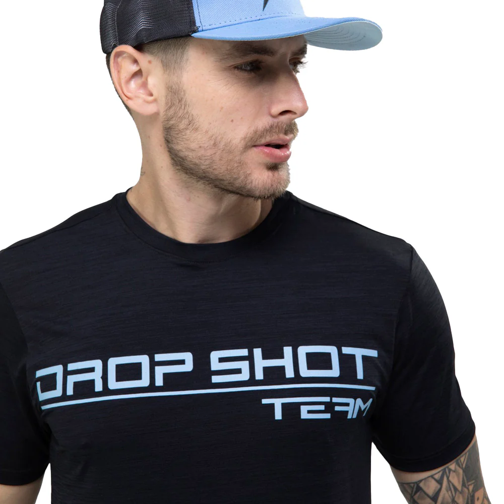 DROP SHOT TEAM 20 MEN NEGRO/AZUL (Camiseta) - Image 5