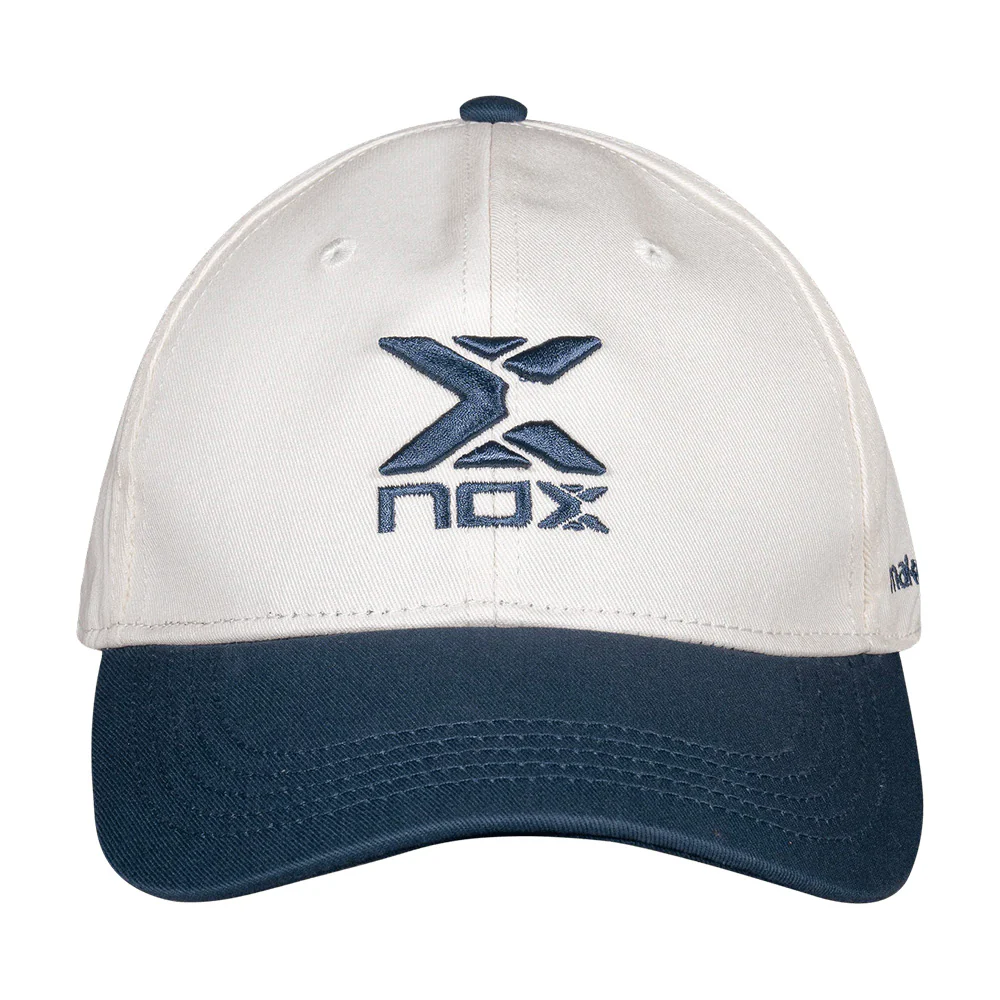 Gorra NOX Street Cream/Blue - Image 2