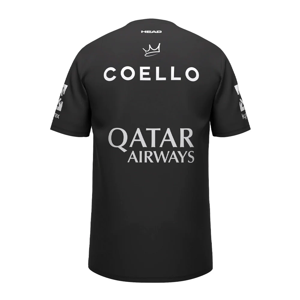 HEAD ARTURO COELLO Black SS26 (Camiseta Oficial) - Image 2