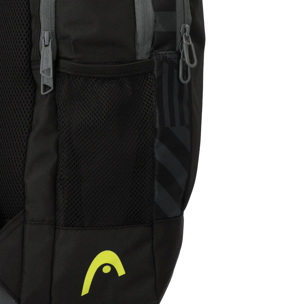 HEAD BASE Backpack 17L Negro/Amarillo (Mochila) - Image 5