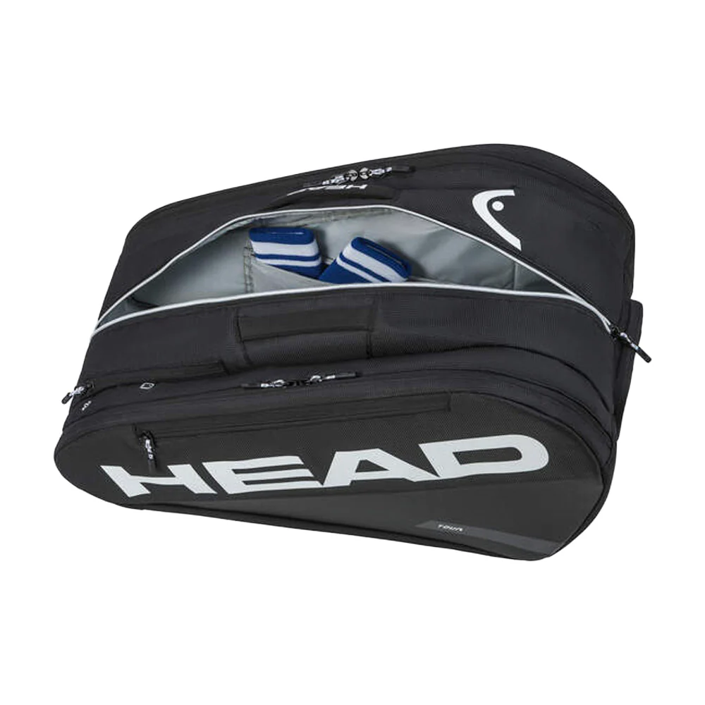 HEAD TOUR Padel Bag L 2026 Negro (Paletero) - Image 3