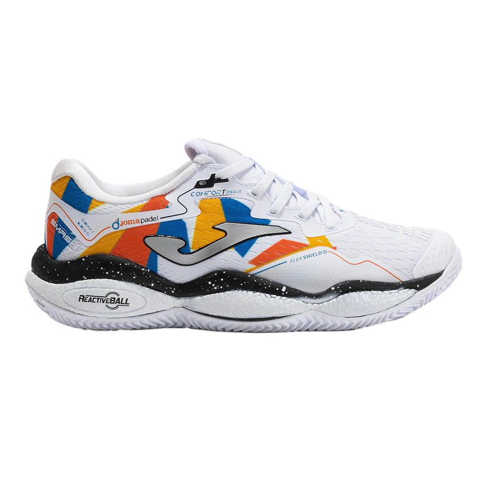 JOMA SMASH MEN 2532 Blanco/Naranja FW25 (Zapatillas)