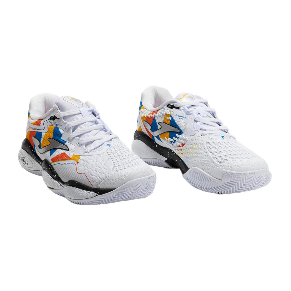 JOMA SMASH MEN 2532 Blanco/Naranja FW25 (Zapatillas) - Image 3